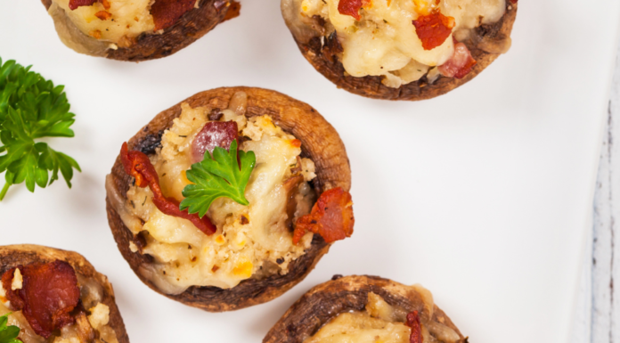 BACON-STUFFED MUSHROOMS