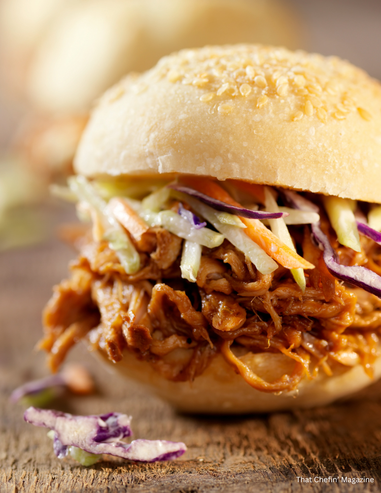 Mini BBQ Jackfruit Sliders with Coleslaw